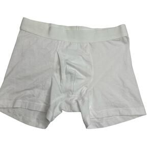 Everlane NWOT Supima Cotton White Boxer Briefs Comfort Breathable Size XS